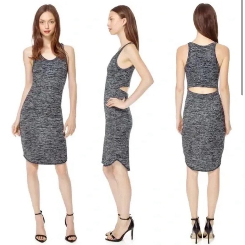 Wilfred xs midi bodycon cut out dress